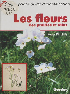 cover image of Les fleurs des prairies et talus